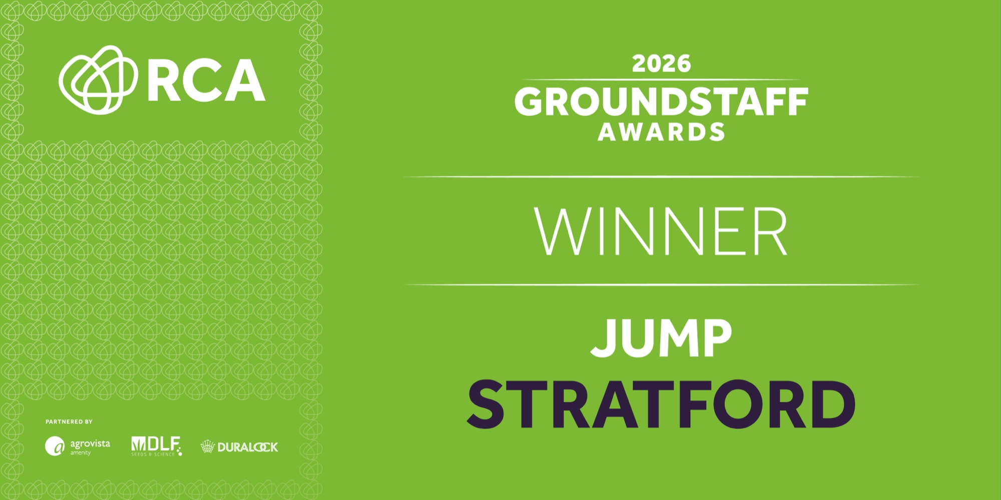 2026 Racecourse Groundstaff Awards – Jump winner: Stratford